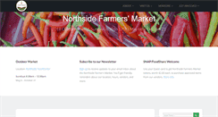 Desktop Screenshot of northsidefarmersmarket.org